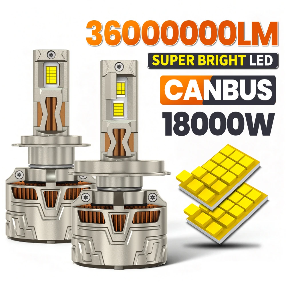 18000W H4 H7 H11 LED Headlight H1 H11 H8 9005 HB3 9006 HB4 9007 H13 36000000LM 9980 CSP Canbus Car Lamp Turbo Fog Lamp 6000K 12V
18000W H4 H7 H11 LED Headlight H1 H11 H8 9005 HB3 9006 HB4 9007 H13 36000000LM 9980 CSP Canbus Car Lamp Turbo Fog Lamp 6000K 12V