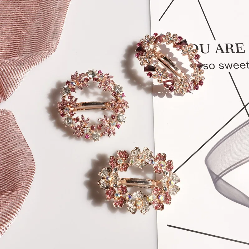 Sparkling Crystal Hair Clips with Rhinestones Fashion Spring Clips for Women Wedding Bridal Accessories
Sparkling Crystal Hair Clips with Rhinestones Fashion Spring Clips for Women Wedding Bridal Accessories