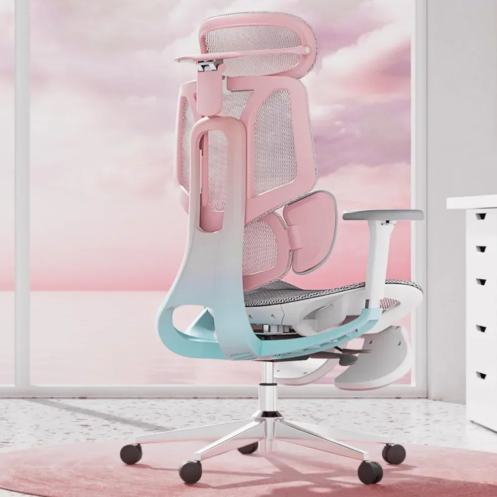 Gaming Chair with 3-Zone Dynamic Lumbar Support, 4D Adjustable Headrest, 4D Adjustable Armrests, Ergonomic Swivel Office Chair
Gaming Chair with 3-Zone Dynamic Lumbar Support, 4D Adjustable Headrest, 4D Adjustable Armrests, Ergonomic Swivel Office Chair