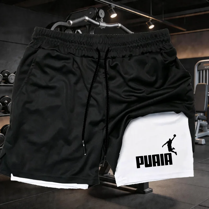 Men Running Shorts 2 in 1 Double-deck Sport Shorts Sportswear Gym Fitness Short Pants Training Jogging Bottom Men's Clothing
Men Running Shorts 2 in 1 Double-deck Sport Shorts Sportswear Gym Fitness Short Pants Training Jogging Bottom Men's Clothing