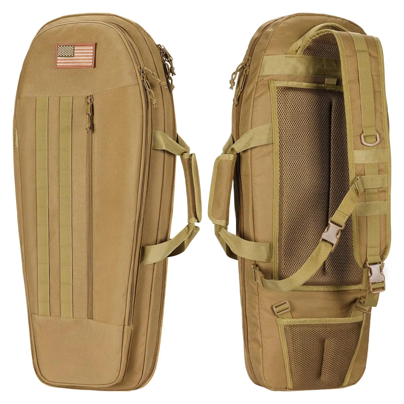 30'' Soft Rifle Case Tactical Rifle Bag Sling Backpack Bag Padded Shoulder Strap Lockable Zippers Molle System Hunting Shooting
30'' Soft Rifle Case Tactical Rifle Bag Sling Backpack Bag Padded Shoulder Strap Lockable Zippers Molle System Hunting Shooting