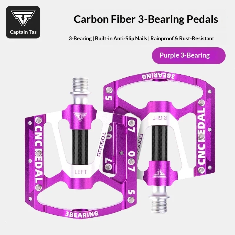 Tosuod Bicycle Pedals 3 Sealed Bearing Aluminum Alloy Quick Release Anti Slip Nails Waterproof Rust Proof For Mountain Road Bike
Tosuod Bicycle Pedals 3 Sealed Bearing Aluminum Alloy Quick Release Anti Slip Nails Waterproof Rust Proof For Mountain Road Bike