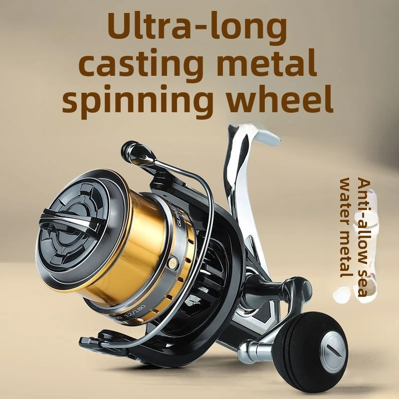 Modern Portable Spinning Reel with Carbon Fiber Body, Ultra Smooth Ball Bearings and Anti-Corrosion Saltwater Tackle
Modern Portable Spinning Reel with Carbon Fiber Body, Ultra Smooth Ball Bearings and Anti-Corrosion Saltwater Tackle