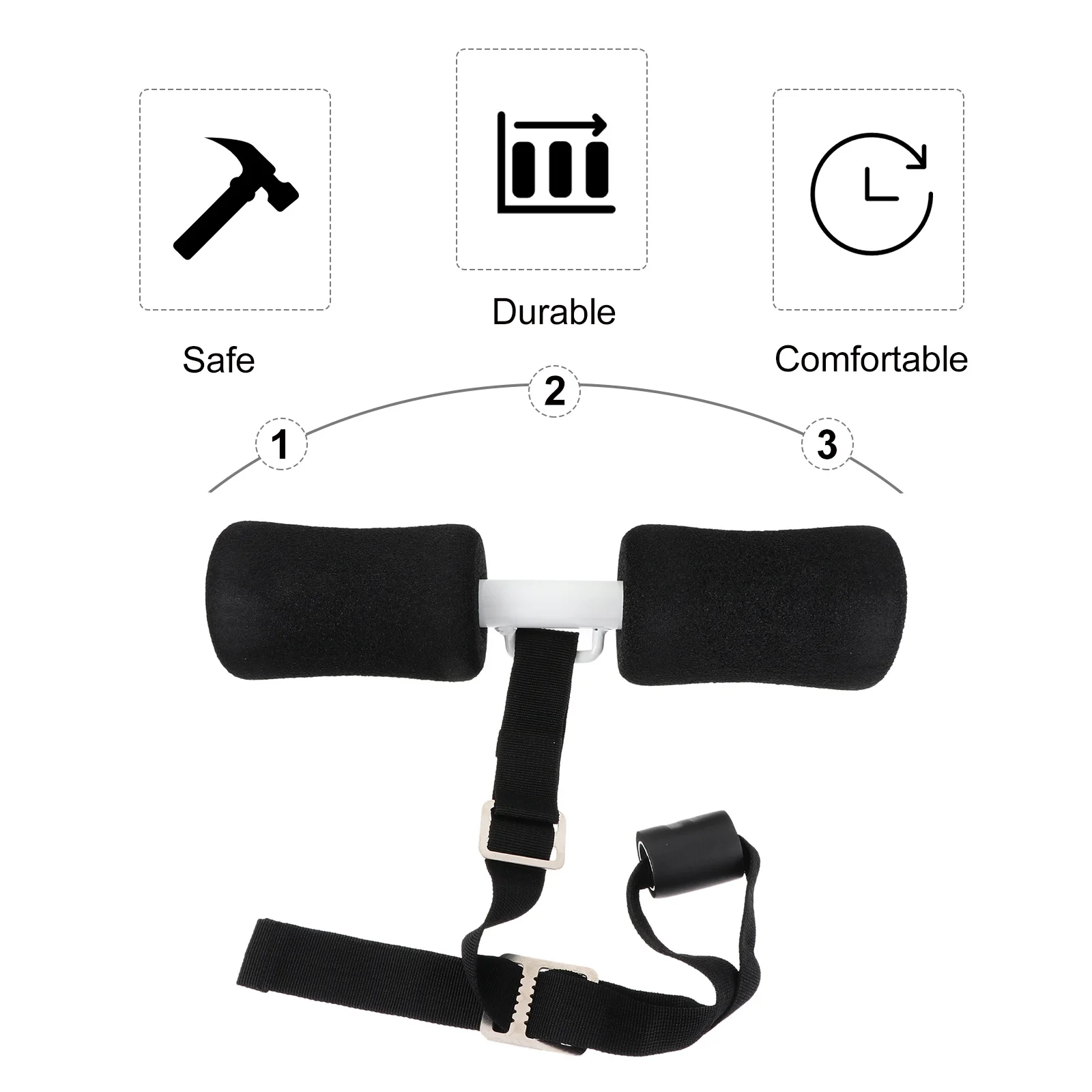 1pc Abdominal Fitness Equipment Steel Sit Up Assistant Compact Light Exercise Trainer Bed Sit-Ups Bar Home Workout Support Core
1pc Abdominal Fitness Equipment Steel Sit Up Assistant Compact Light Exercise Trainer Bed Sit-Ups Bar Home Workout Support Core