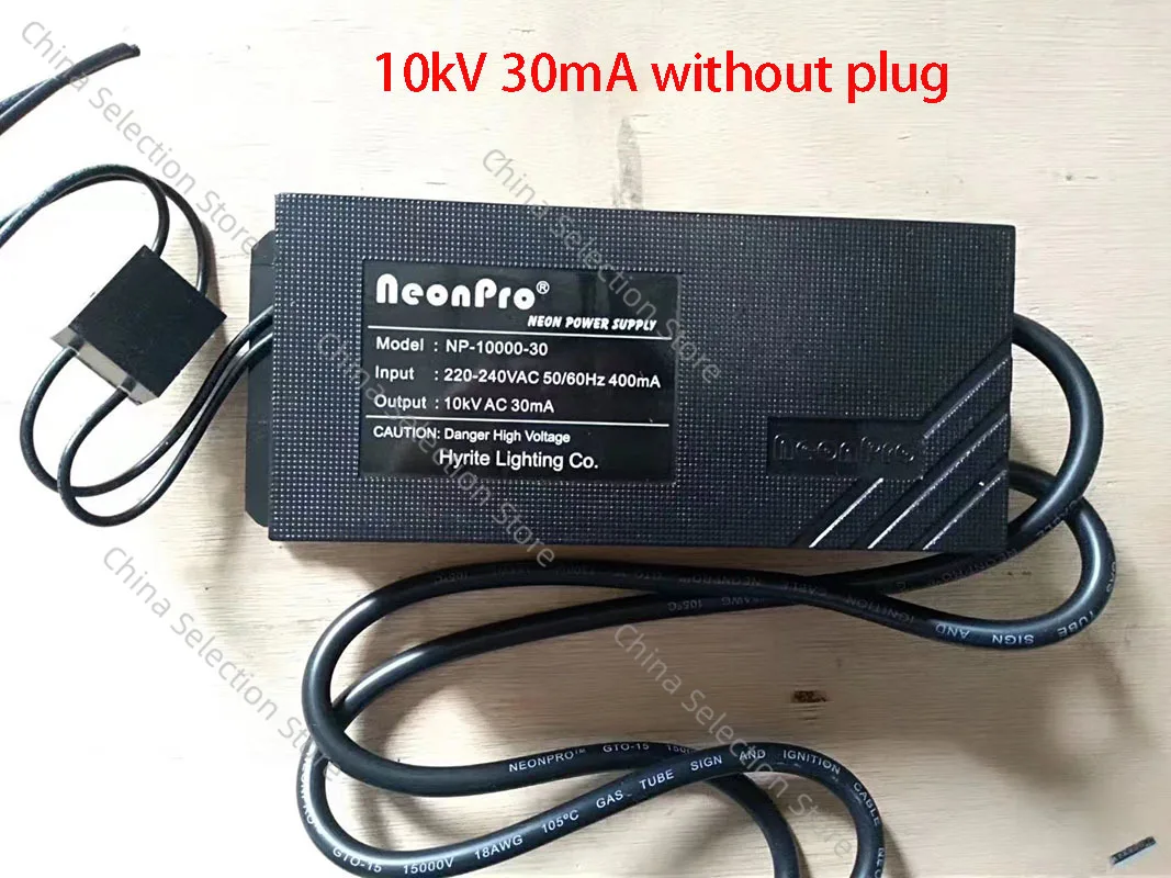 Neon Transformer Power Supply Electronic Decoration 10kV 30mA 96W High Voltage Power Supply Ballast Current/Without Plug
Neon Transformer Power Supply Electronic Decoration 10kV 30mA 96W High Voltage Power Supply Ballast Current/Without Plug