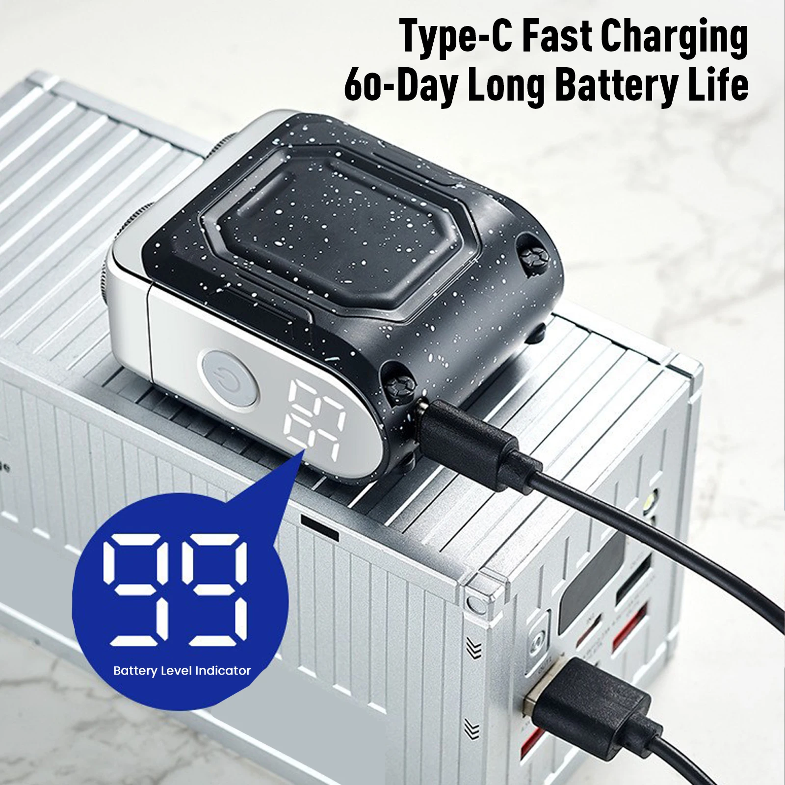 Electric Mini Razor USB Rechargeable Cordless Electric Razor Detachable Magnetic Head Easy To Clean for Men Husband Father Gifts
Electric Mini Razor USB Rechargeable Cordless Electric Razor Detachable Magnetic Head Easy To Clean for Men Husband Father Gifts