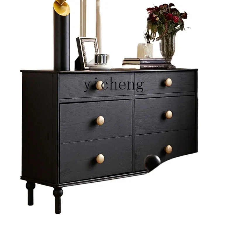 ZK Medieval Chest of Drawer Light Retro Solid Wood Chest of Six Drawers Bedroom Living Room Storage Cabinet
ZK Medieval Chest of Drawer Light Retro Solid Wood Chest of Six Drawers Bedroom Living Room Storage Cabinet