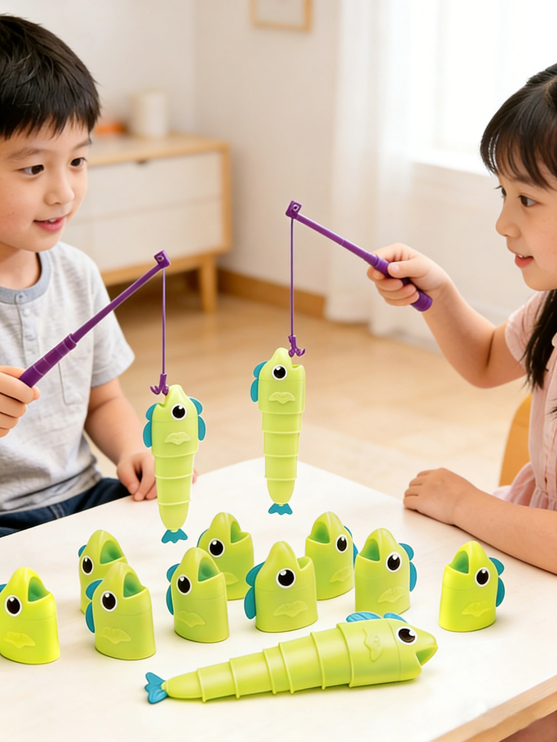Retractable Fish Fishing Toy Funny Family Board Games, Interactive Hook & Catch Play Toy, Fun Educational Indoor Activity For 3+
Retractable Fish Fishing Toy Funny Family Board Games, Interactive Hook & Catch Play Toy, Fun Educational Indoor Activity For 3+
