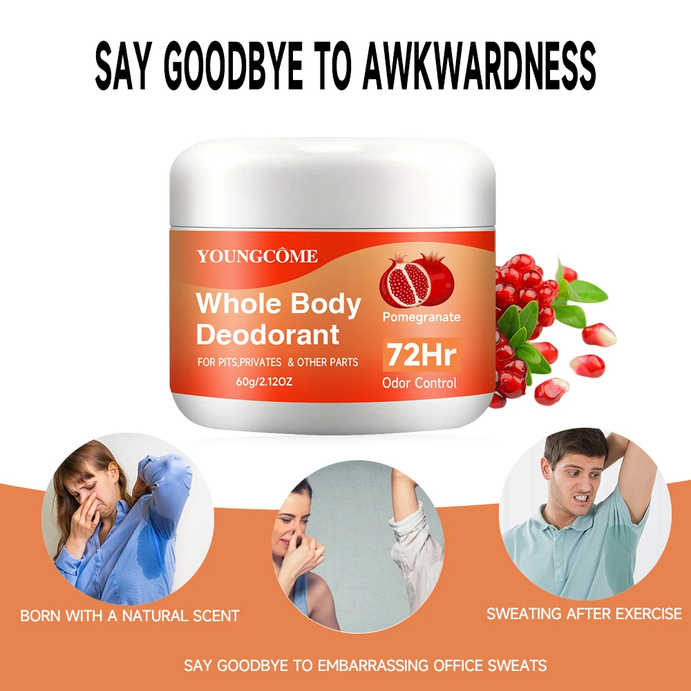 Whole Body Deodorant Stick 72 Hour Odor Control Long-Lasting Fragrance Armpit Odor Remove Sweat Refreshing Antiperspirant Stick
Whole Body Deodorant Stick 72 Hour Odor Control Long-Lasting Fragrance Armpit Odor Remove Sweat Refreshing Antiperspirant Stick