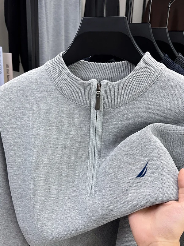 Nautica Men's round Ne Knitwear f Zip Casual Pure Color Thermal Base irt Polyester Fiber Long Sve Winter Warm Top
Nautica Men's round Ne Knitwear f Zip Casual Pure Color Thermal Base irt Polyester Fiber Long Sve Winter Warm Top