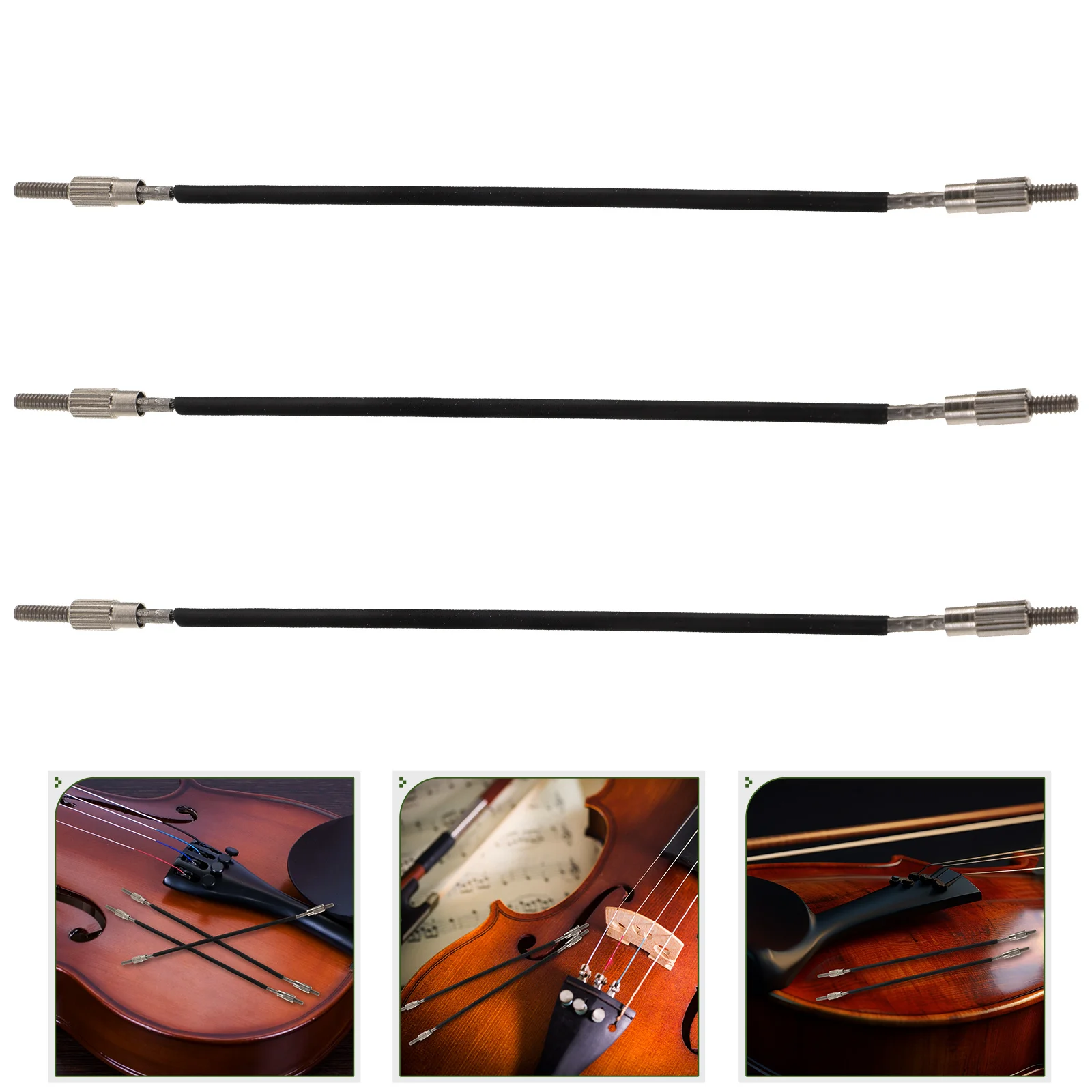 3 Pcs Violin Tailpiece Cord Steel Wire Replacement Parts 4 4 Size Accessories Strings End Tail Performance
3 Pcs Violin Tailpiece Cord Steel Wire Replacement Parts 4 4 Size Accessories Strings End Tail Performance