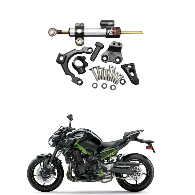 Fiber Carbon Steering Damper Stabilizer Motorcycle For Kawasaki Z900 Z 900 Dampers Mount Bracket Support Kit 2023-2017
Fiber Carbon Steering Damper Stabilizer Motorcycle For Kawasaki Z900 Z 900 Dampers Mount Bracket Support Kit 2023-2017