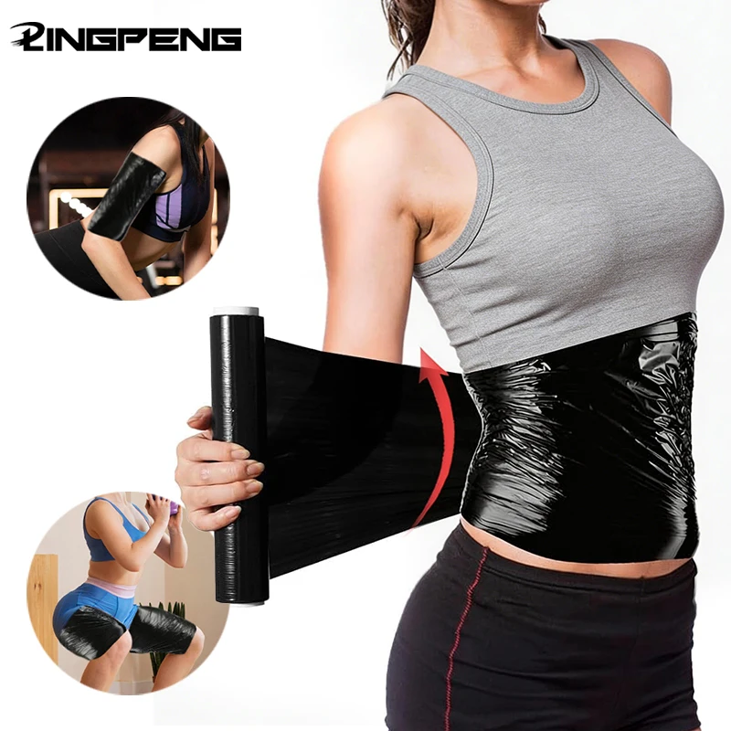 1 Roll 60 Meters Black Plastic Body Wrap Workout and Sweat Enhancer Stomach Wrap Body Wrap Film Massage Accessories
1 Roll 60 Meters Black Plastic Body Wrap Workout and Sweat Enhancer Stomach Wrap Body Wrap Film Massage Accessories