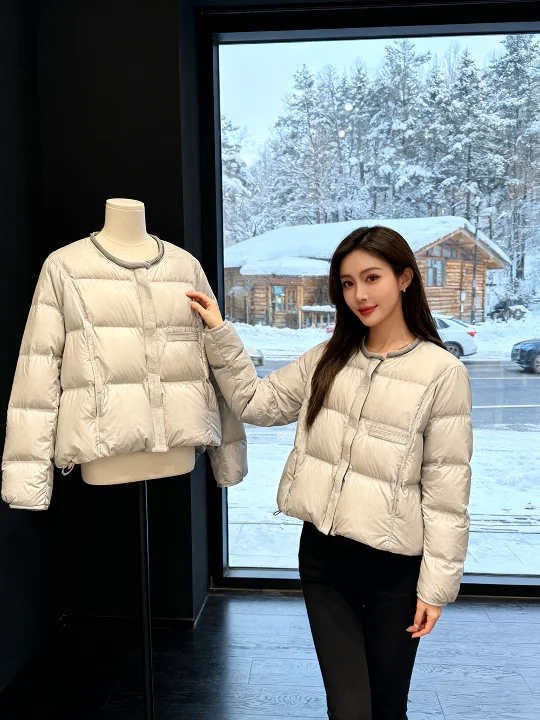 Korean Sle White Bread Coat Thi Warm Cotton Winter Clothes ort Cotton Jaet 2025 New Arrival Women's Casual Wear
Korean Sle White Bread Coat Thi Warm Cotton Winter Clothes ort Cotton Jaet 2025 New Arrival Women's Casual Wear