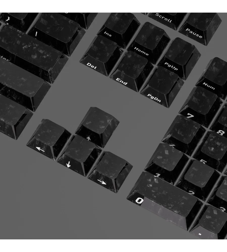 Carbon fiber PC transparent side engraved keycap 119 keys WOOTING bee magnetic axis mechanical keyboard keycap
Carbon fiber PC transparent side engraved keycap 119 keys WOOTING bee magnetic axis mechanical keyboard keycap