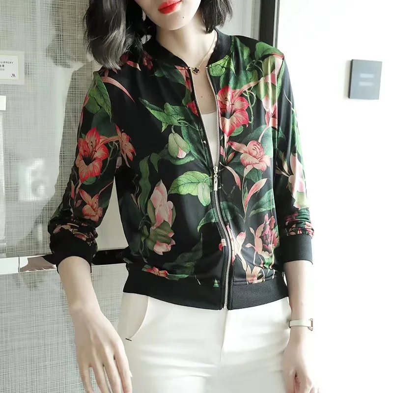 Size M-5XL Women Chiffon Shirt Jacket Spring Summer Flowers Thin Coat Cardigan Female Long Sleeve Tops Woman Blouse Clothes
Size M-5XL Women Chiffon Shirt Jacket Spring Summer Flowers Thin Coat Cardigan Female Long Sleeve Tops Woman Blouse Clothes