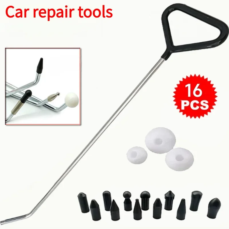 Dent Repair Hooks Push Rods with Taper Heads Relacement Repair Kits for Car Body Dents and Hail Damage Removal
Dent Repair Hooks Push Rods with Taper Heads Relacement Repair Kits for Car Body Dents and Hail Damage Removal