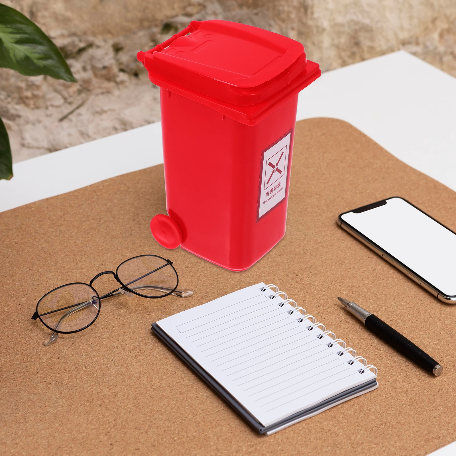 Red PP Trash Can Desk Garbage Container Waste Desktop Storage Can Bucket Organizer Pen Holder Home Office Dorm Scenarios
Red PP Trash Can Desk Garbage Container Waste Desktop Storage Can Bucket Organizer Pen Holder Home Office Dorm Scenarios