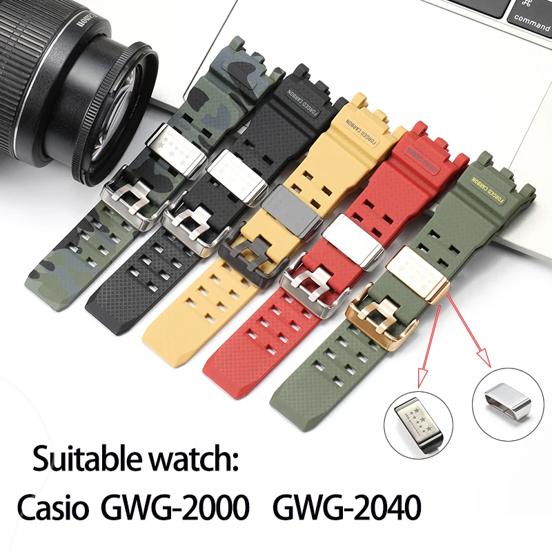 Ремешок для часов из смолы для Casio G-SHOCK GWG-2000 мужской браслет из ТПУ спортивный водонепроницаемый ремешок из нержавеющей стали с пряжкой аксессуары
Ремешок для часов из смолы для Casio G-SHOCK GWG-2000 мужской браслет из ТПУ спортивный водонепроницаемый ремешок из нержавеющей стали с пряжкой аксессуары