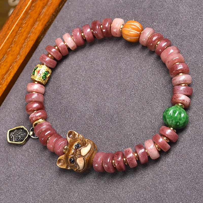 Camel bone purple blood stone bead , single-loop Buddhist bracelet, Tibetan-style prayer beads wholesale
Camel bone purple blood stone bead , single-loop Buddhist bracelet, Tibetan-style prayer beads wholesale