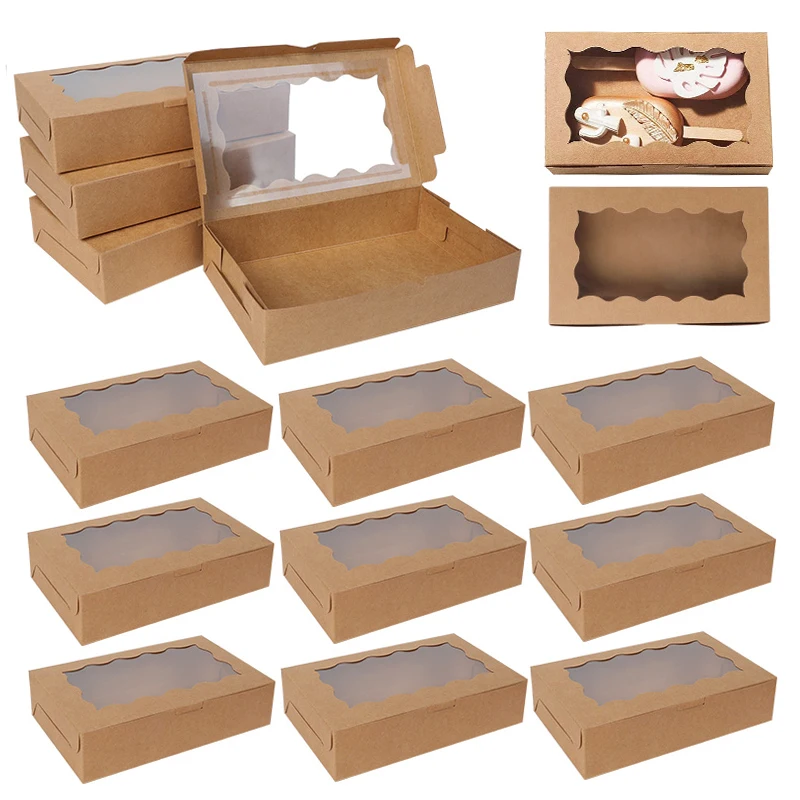 5-20pcs Gift Boxes With Window Birthday Party Chocolate Candy Cookie Gift Packaging Wedding Supplies Baby Shower Christmas Decor
5-20pcs Gift Boxes With Window Birthday Party Chocolate Candy Cookie Gift Packaging Wedding Supplies Baby Shower Christmas Decor