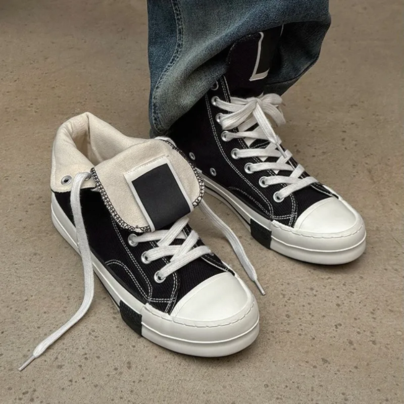 Fashion Man's Shoes High Top Canvas Shoes for Man Comfortable Men's Sneakers and Casual Shoes Tênis Masculino Кроссовки Мужские
Fashion Man's Shoes High Top Canvas Shoes for Man Comfortable Men's Sneakers and Casual Shoes Tênis Masculino Кроссовки Мужские
