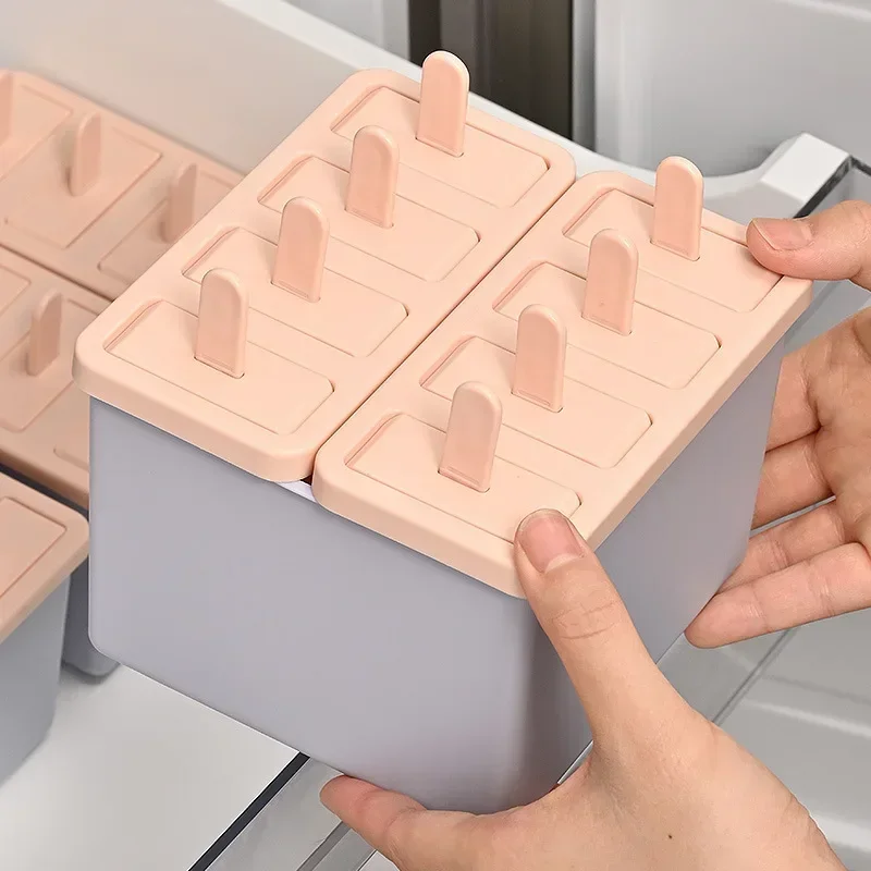 High Quality Reusable Silicone Frozen Mold Food Grade Popsicle Children's Wooden Stick Ice Cream Machine
High Quality Reusable Silicone Frozen Mold Food Grade Popsicle Children's Wooden Stick Ice Cream Machine