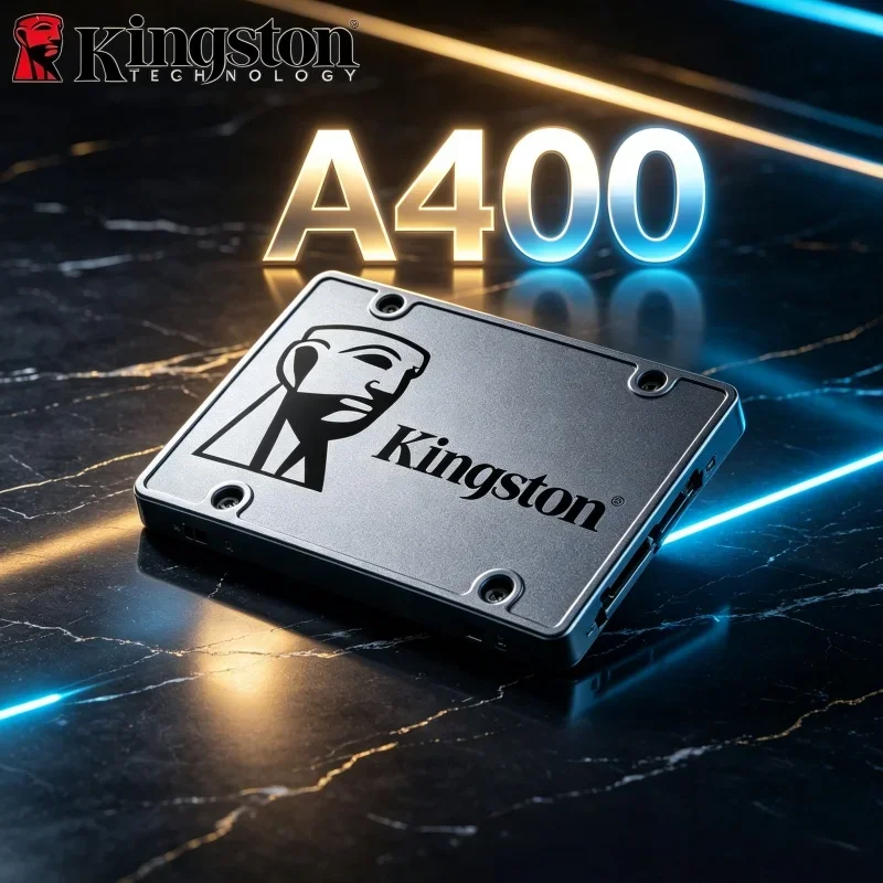 Kingston A400 SATA 3 SSD 2.5" 960GB Shockproof Solid State Disk Low Noise Internal HDD Replacement For Laptop Office Computer
Kingston A400 SATA 3 SSD 2.5" 960GB Shockproof Solid State Disk Low Noise Internal HDD Replacement For Laptop Office Computer