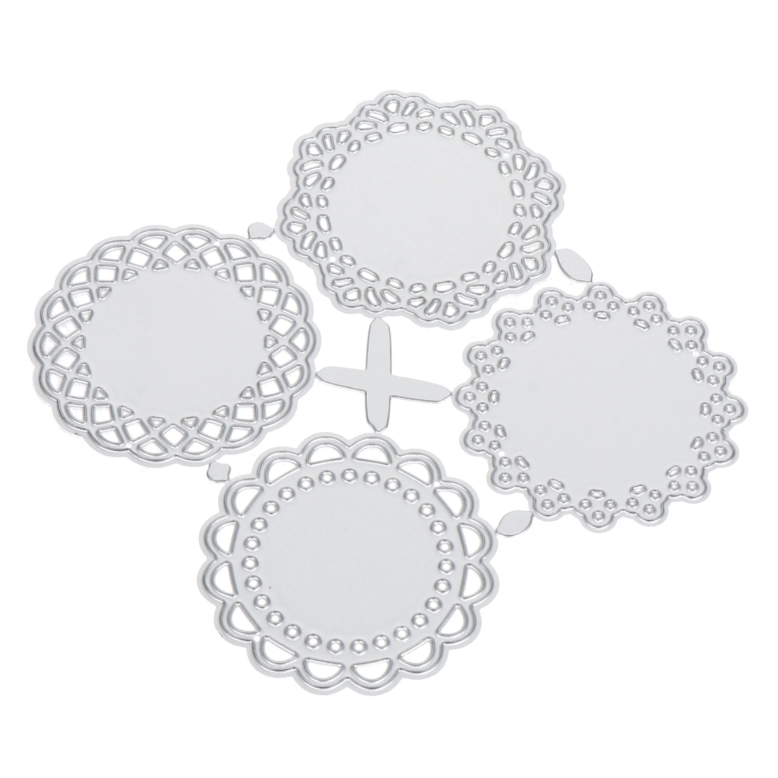 4Pcs Circular Lace Knife Carbon Steel Cutting Dies for Paper Card Craft DIY Stencil Mold Layering Embossing Scrapbook
4Pcs Circular Lace Knife Carbon Steel Cutting Dies for Paper Card Craft DIY Stencil Mold Layering Embossing Scrapbook