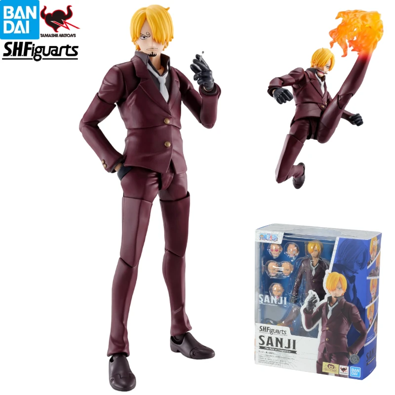 Genuine BANDAI S.H.Figuart Sanji ONE PIECE The Raid on Onigashima Action Figure Anime Collectible Model Original Gift for Kids
Genuine BANDAI S.H.Figuart Sanji ONE PIECE The Raid on Onigashima Action Figure Anime Collectible Model Original Gift for Kids