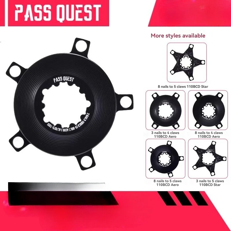 Звездочка PASS QUEST из алюминиевого сплава, 4 болта, 5 отверстий, адаптер-паук, конвертер, 12-скоростная звездочка GXP 110 BCD, детали велосипеда
Звездочка PASS QUEST из алюминиевого сплава, 4 болта, 5 отверстий, адаптер-паук, конвертер, 12-скоростная звездочка GXP 110 BCD, детали велосипеда