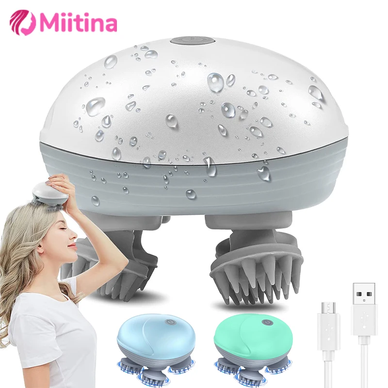 Electric Scalp Head Massager Kneading Vibrating Device for Shoulder Neck Leg Arm Deep Tissue Massage Massager Washable Portable
Electric Scalp Head Massager Kneading Vibrating Device for Shoulder Neck Leg Arm Deep Tissue Massage Massager Washable Portable