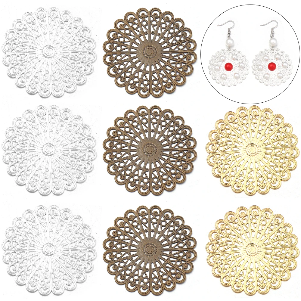 10 шт., 3 цвета, филигранные обертывания, круглые соединители, металлические поделки, головные уборы, аксессуары для самостоятельного изготовления ювелирных изделий, серьги, ремесленный поиск
10 шт., 3 цвета, филигранные обертывания, круглые соединители, металлические поделки, головные уборы, аксессуары для самостоятельного изготовления ювелирных изделий, серьги, ремесленный поиск