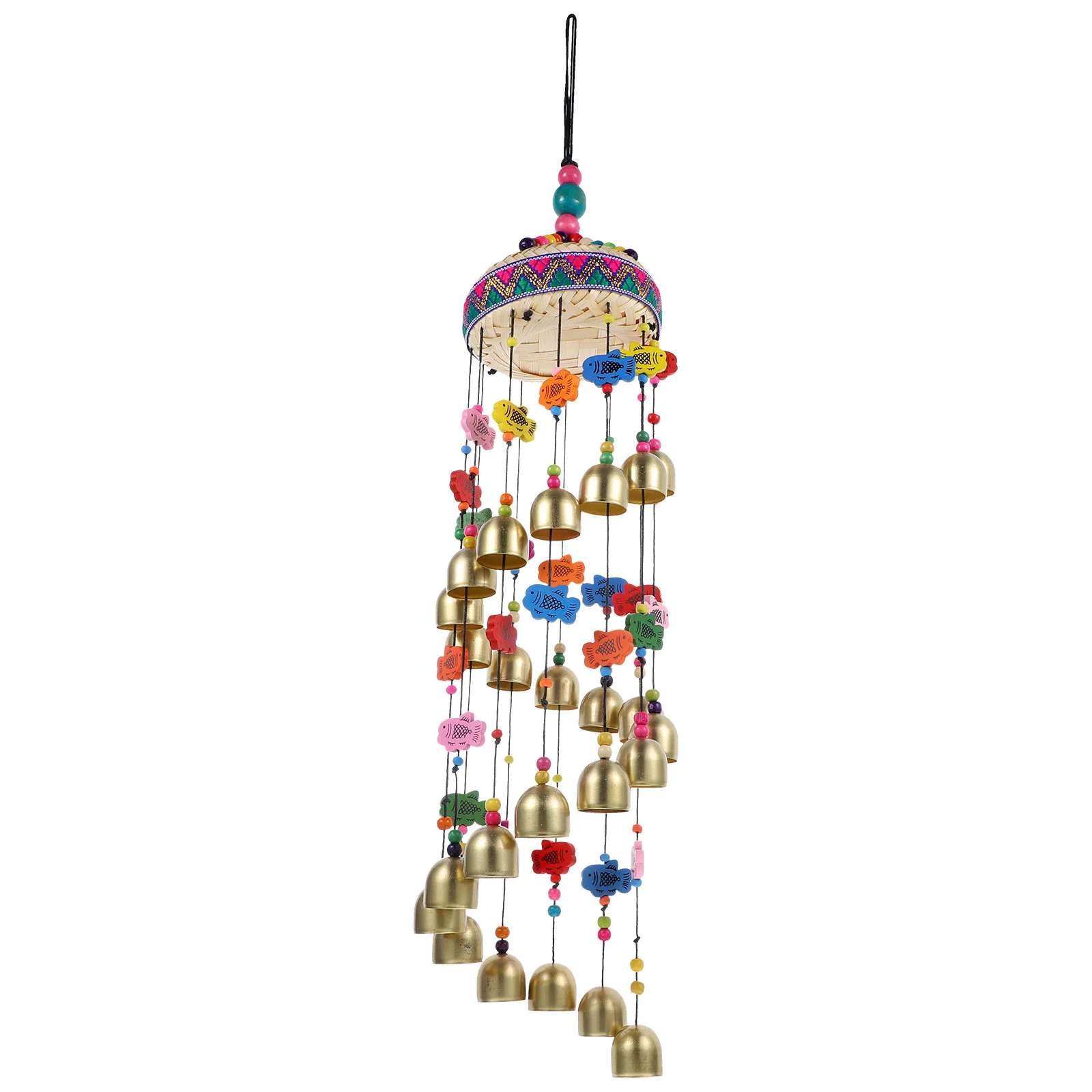 Straw Woven Wind Chime Decoration Pendant Home Chimes Decorations Hanging Wind-bell Wooden Copper
Straw Woven Wind Chime Decoration Pendant Home Chimes Decorations Hanging Wind-bell Wooden Copper