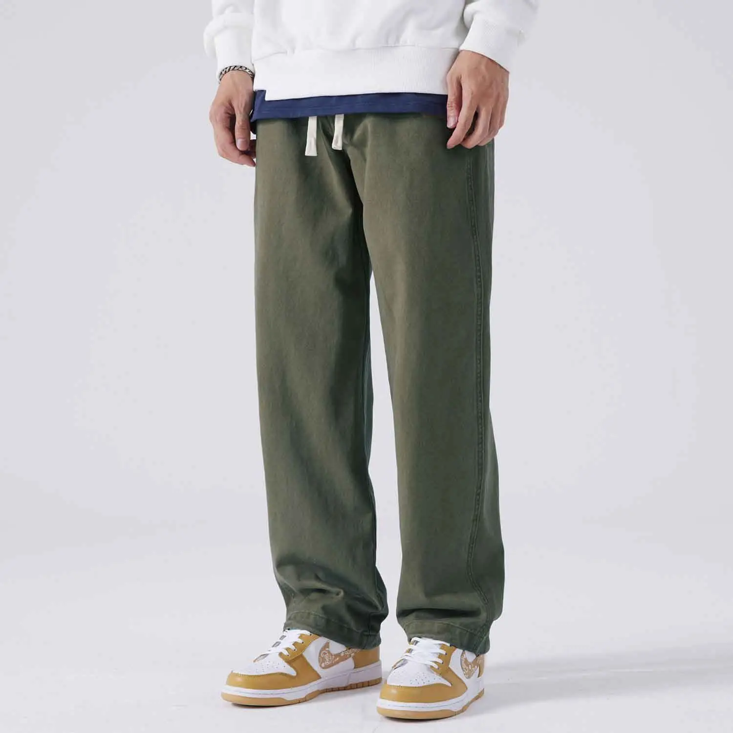 2023 Men Spring Summer Fashion Casual Cargo Pants Men Clothing Solid Color Straight Trousers Male Oversize Loose Pants F125
2023 Men Spring Summer Fashion Casual Cargo Pants Men Clothing Solid Color Straight Trousers Male Oversize Loose Pants F125