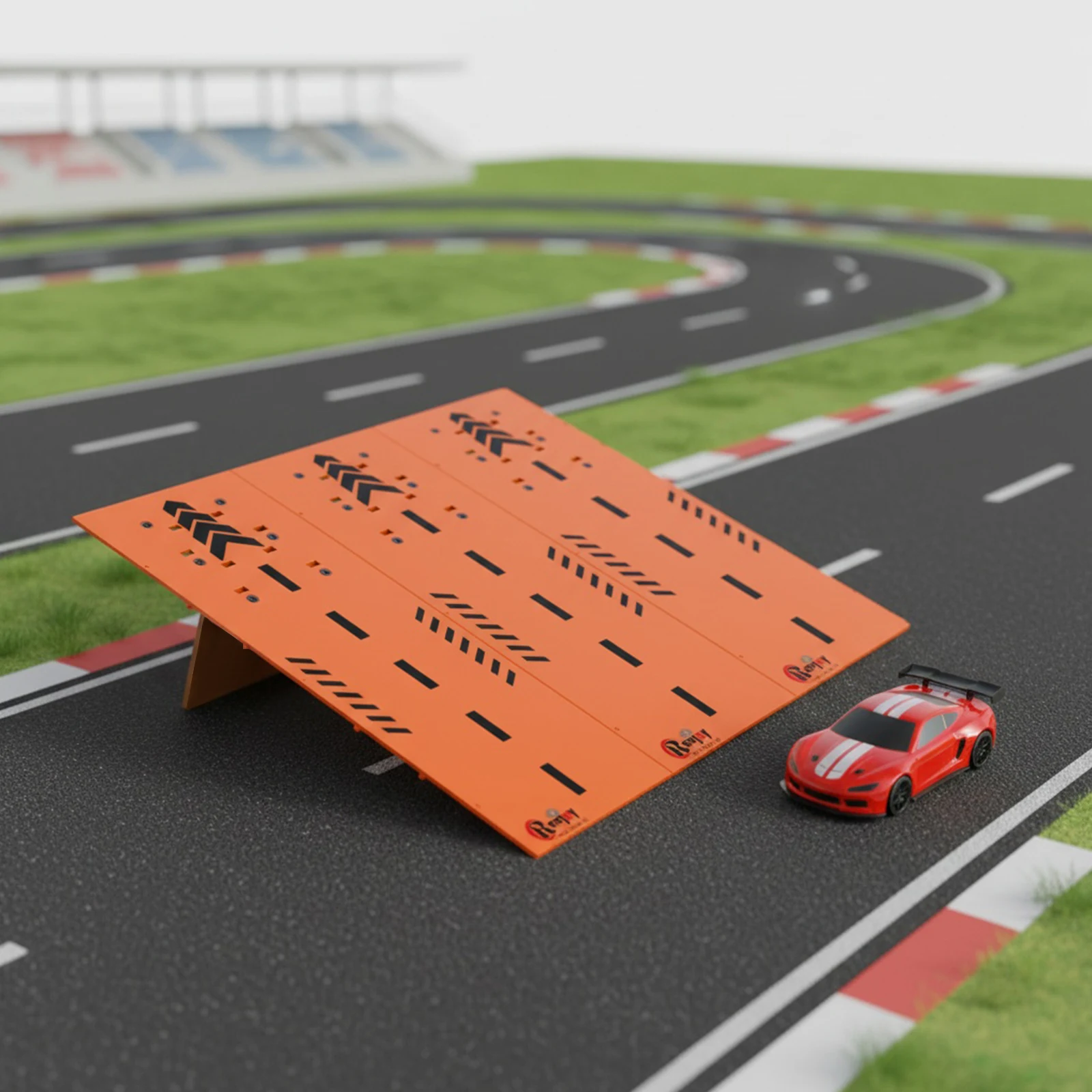 RC Car Jump Ramp RC Stunt Playset for 1/12 To 1/24 Scale Remote Control Vehicle
RC Car Jump Ramp RC Stunt Playset for 1/12 To 1/24 Scale Remote Control Vehicle