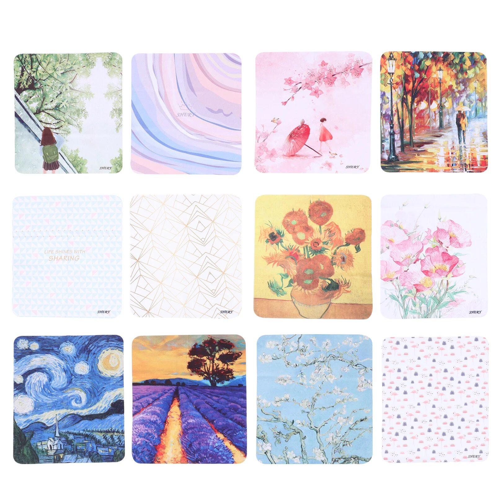 12Pcs Glasses Accessories Cloth Eyewear Cleaning Cloth Glasses Wipes Glass Lens Wiping Cloth Apparel Accessories Eyewear
12Pcs Glasses Accessories Cloth Eyewear Cleaning Cloth Glasses Wipes Glass Lens Wiping Cloth Apparel Accessories Eyewear