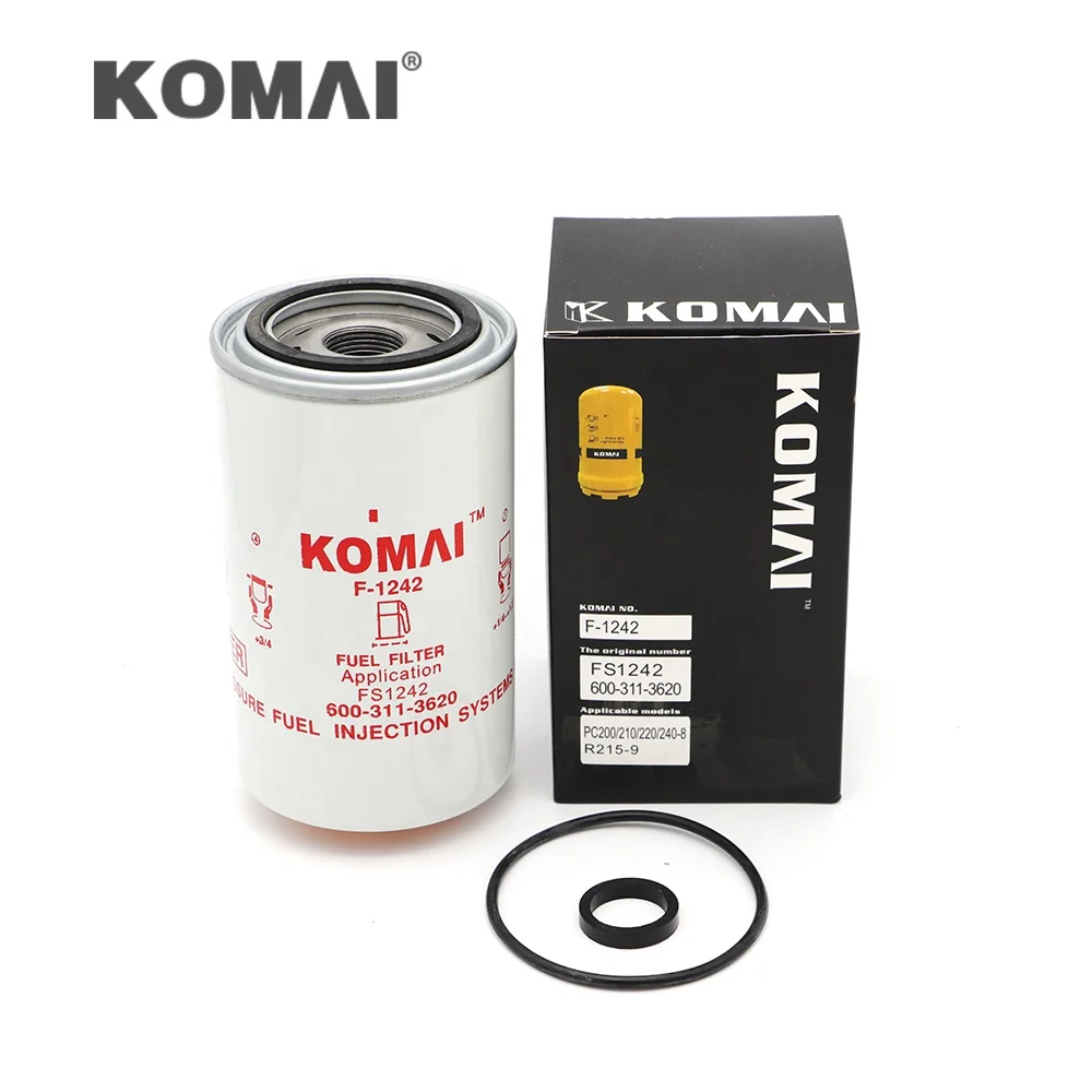 For Komatsu PC210-8M0 P551864 11LF-20920-AS P505961 FS1242 Excavator Fuel Filter 600-319-3610
For Komatsu PC210-8M0 P551864 11LF-20920-AS P505961 FS1242 Excavator Fuel Filter 600-319-3610