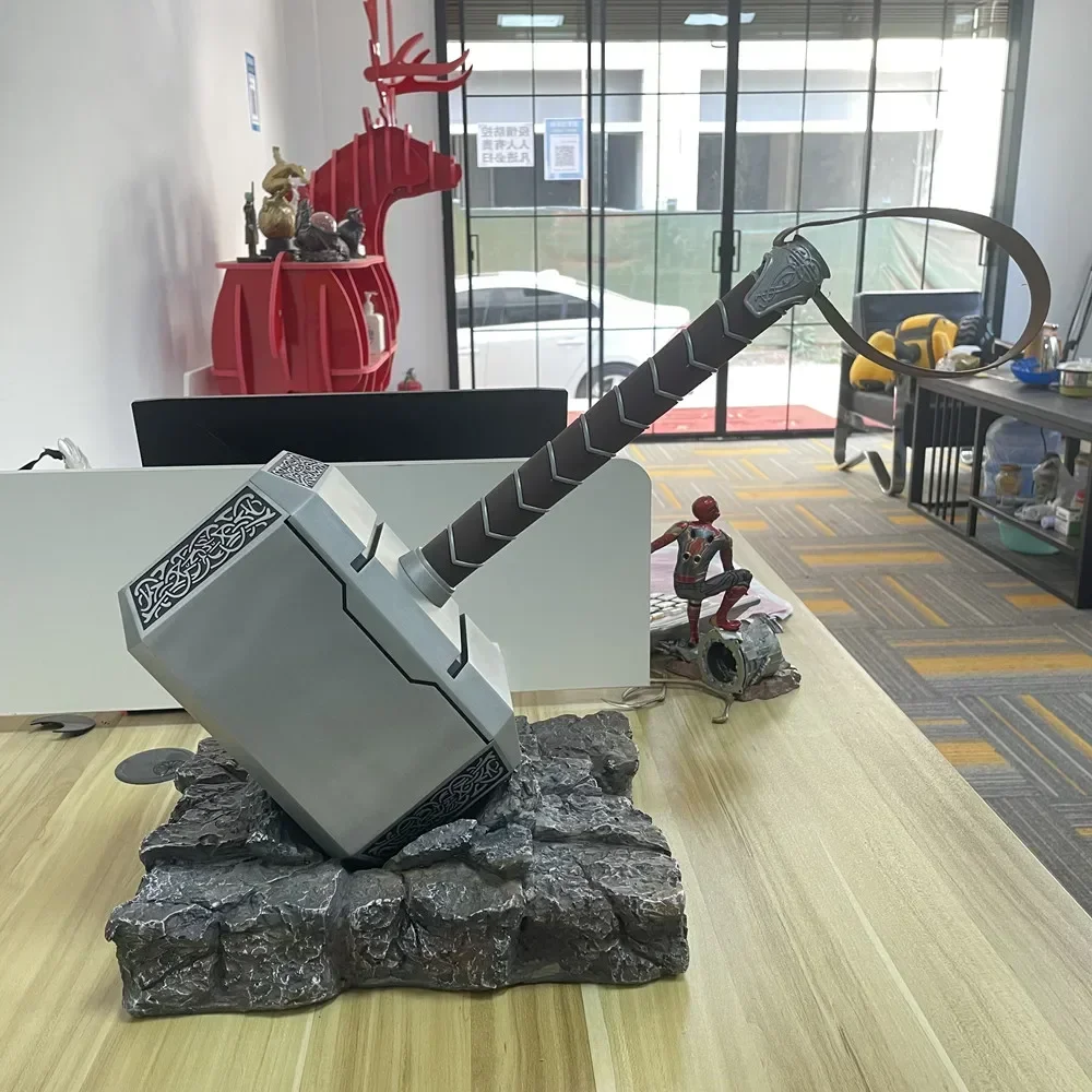 cosplay 1/1 44cm Superhero Thor hammer mjolnir Resin model adult costume party collection home decoration kids gift
cosplay 1/1 44cm Superhero Thor hammer mjolnir Resin model adult costume party collection home decoration kids gift