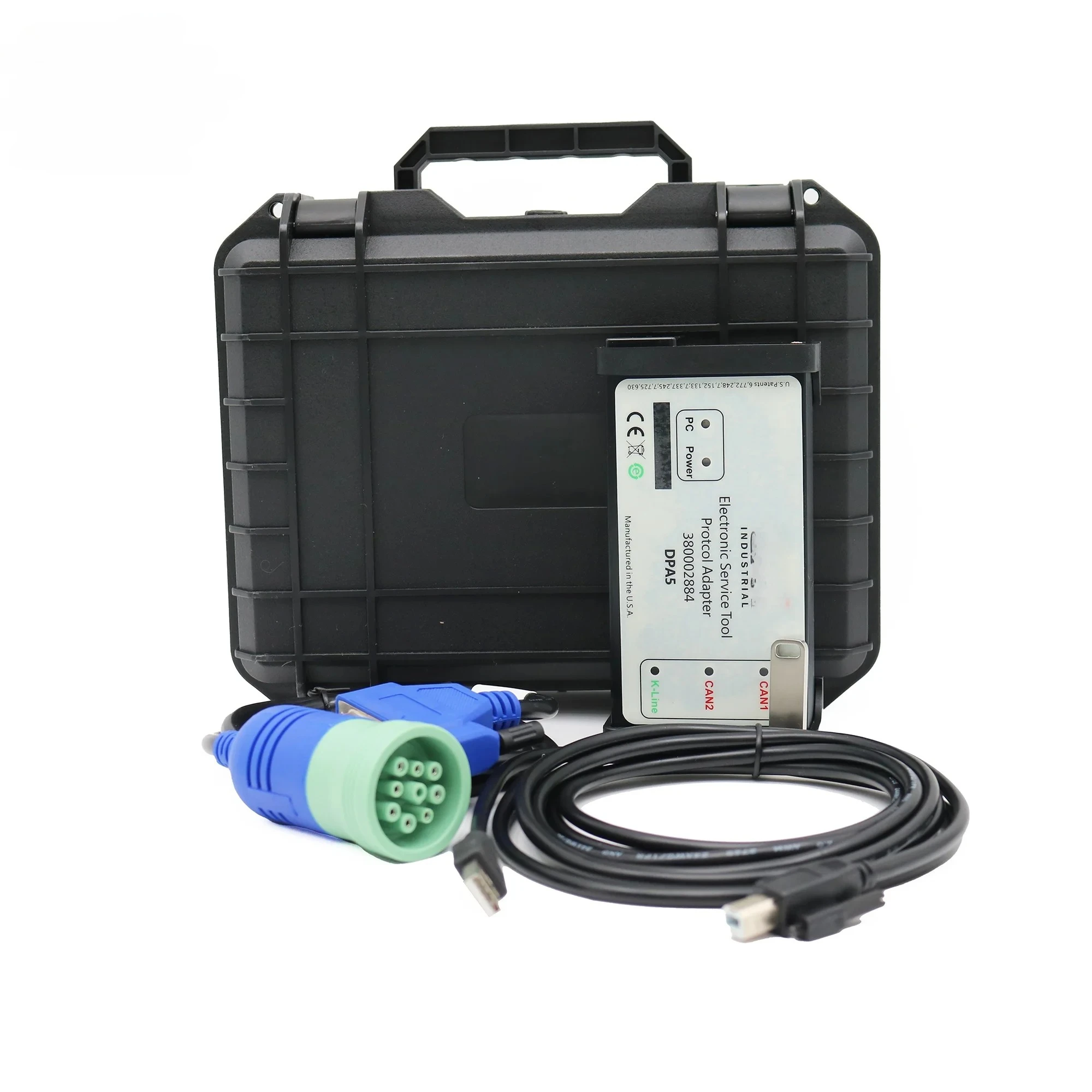 For use with 380002884 DPA5 Heavy Duty Truck Scanner Code Reader Diagnostic Writing Tool for Trailers, Buses, Wheel Loaders, Exc
For use with 380002884 DPA5 Heavy Duty Truck Scanner Code Reader Diagnostic Writing Tool for Trailers, Buses, Wheel Loaders, Exc