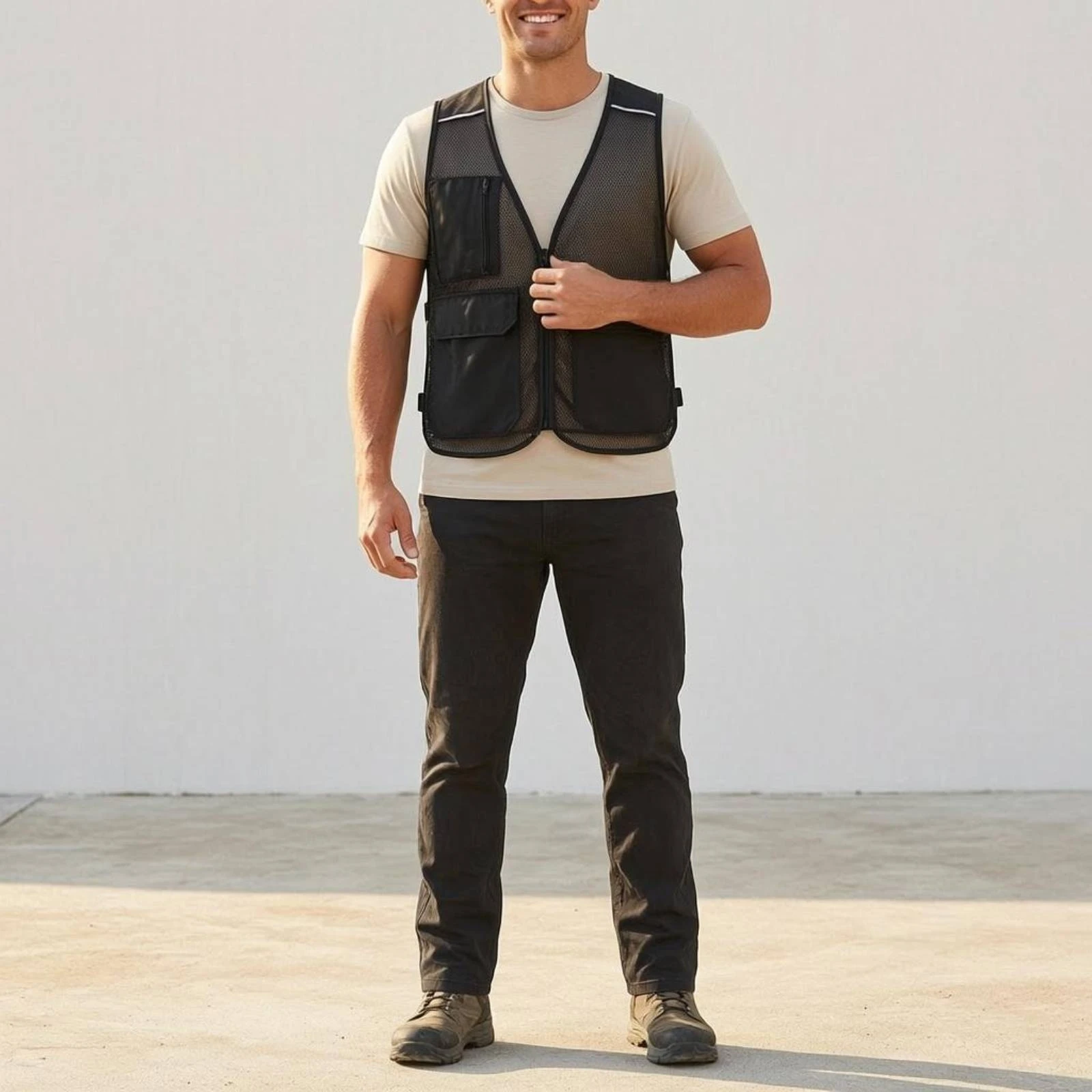 Summer Cooling Vest Breathable Ice Vest Safety Clothing Lightweight Comfortable Fit for Workers, Construction Site
Summer Cooling Vest Breathable Ice Vest Safety Clothing Lightweight Comfortable Fit for Workers, Construction Site