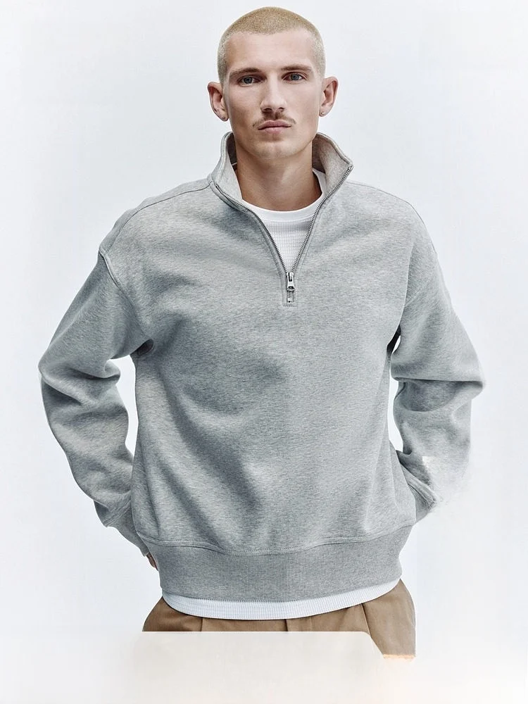 H&M Унисекс худи свободного кроя на молнии из смесового хлопка и полиэстера, повседневный стиль, базовый цвет, модная американская спортивная одежда
H&M Унисекс худи свободного кроя на молнии из смесового хлопка и полиэстера, повседневный стиль, базовый цвет, модная американская спортивная одежда
