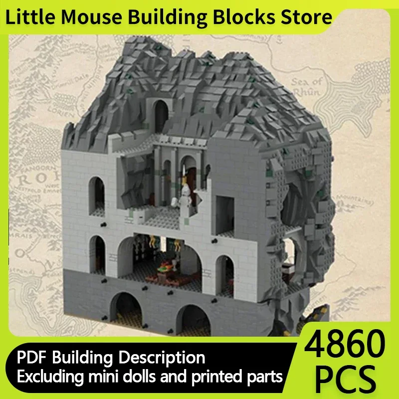 Ring Movie Model MOC Building Bricks Fortress On A Rock Block Line Modular Technology Gifts Children Toys Suit Holiday Assemble
Ring Movie Model MOC Building Bricks Fortress On A Rock Block Line Modular Technology Gifts Children Toys Suit Holiday Assemble