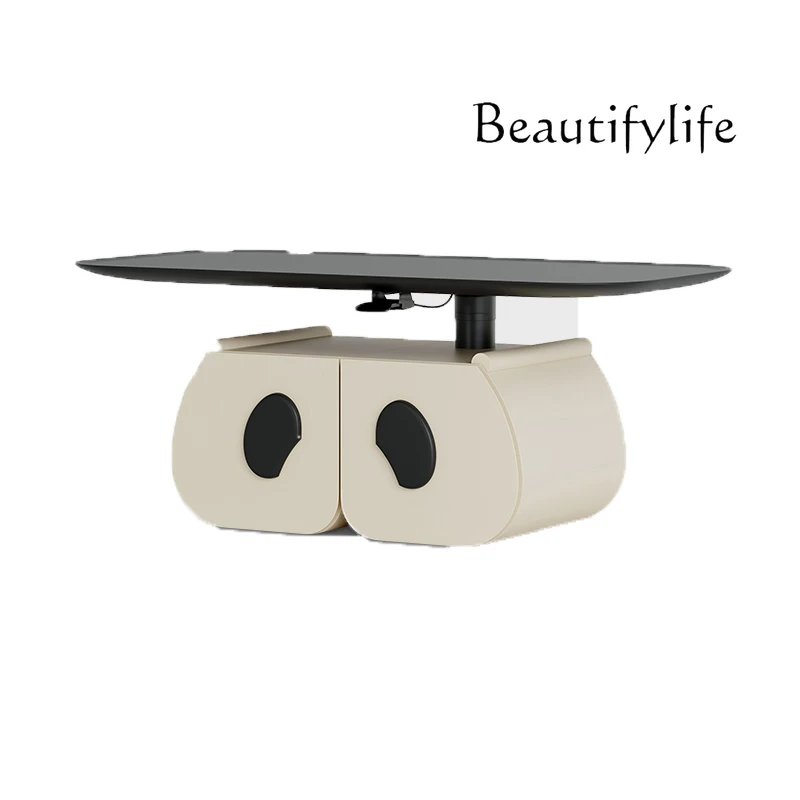 Wheels European Coffee Table Lift Adjustable Portable Cute Designer Side Table Round Nordic Black Stolik Kawowy Home Furniture
Wheels European Coffee Table Lift Adjustable Portable Cute Designer Side Table Round Nordic Black Stolik Kawowy Home Furniture
