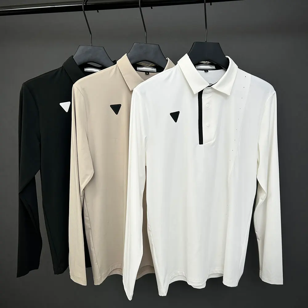 2024 new men's golf long sleeved T-shirt, golf sports shirt, comfortable, breathable, fast drying
2024 new men's golf long sleeved T-shirt, golf sports shirt, comfortable, breathable, fast drying
