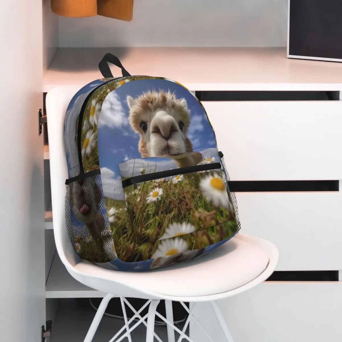 Cartoon Animal Style Watercolor Alpaca Pattern Backpack Student BookBag Kids School Bag Laptop Shoulder Bags for Men Women
Cartoon Animal Style Watercolor Alpaca Pattern Backpack Student BookBag Kids School Bag Laptop Shoulder Bags for Men Women