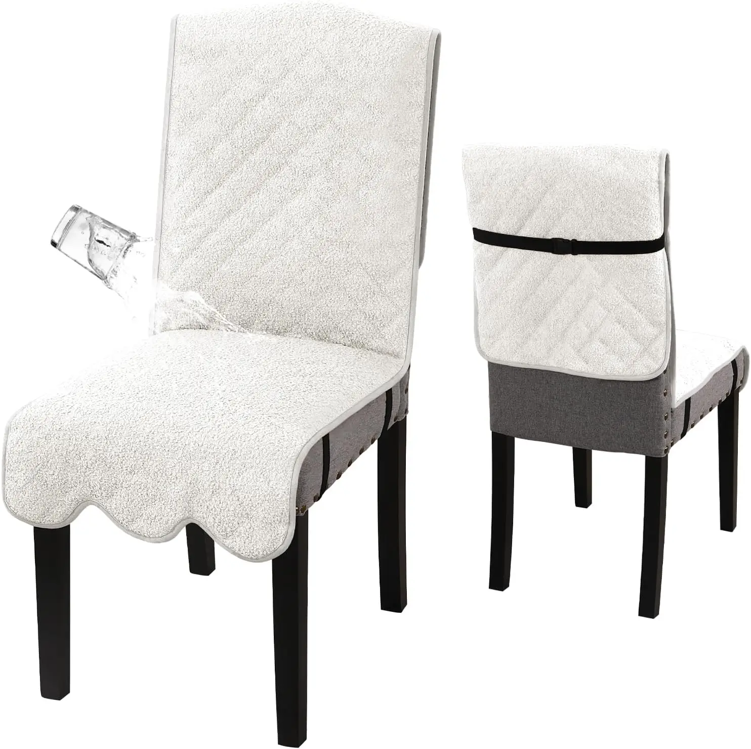 100% Waterproof Dining Chair Covers Set Of 2 Teddy Fleece Kitchen Chair Covers Parson Chair Slipcovers For Kitchen Dining Room,
100% Waterproof Dining Chair Covers Set Of 2 Teddy Fleece Kitchen Chair Covers Parson Chair Slipcovers For Kitchen Dining Room,