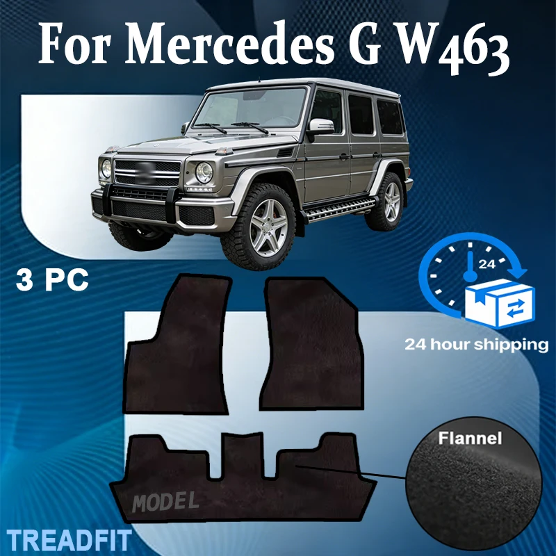Nylon Velour mats set for Mercedes G W463 Long off-road (2008 2009 2010-2018) -Black
Nylon Velour mats set for Mercedes G W463 Long off-road (2008 2009 2010-2018) -Black