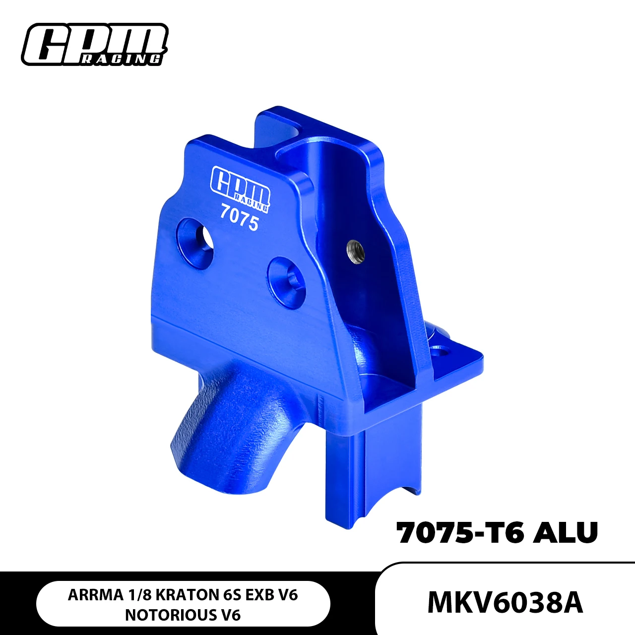 Крышка центральной дифференциала из сплава GPM 7075, для ARRMA 1/8 Kraton 6S EXB V6 Nonoriou V6
Крышка центральной дифференциала из сплава GPM 7075, для ARRMA 1/8 Kraton 6S EXB V6 Nonoriou V6