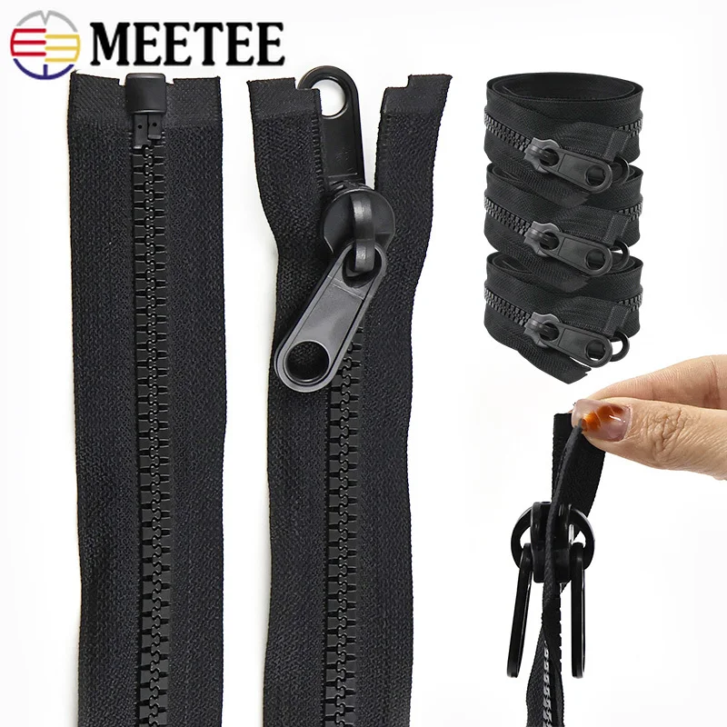 3Pcs Meetee 5#8#10# Resin Zippers Sewing Tent Closure Zipper Repair Kit 60-300cm Double-sided Auto Lock Zips DIY Bag Accessories
3Pcs Meetee 5#8#10# Resin Zippers Sewing Tent Closure Zipper Repair Kit 60-300cm Double-sided Auto Lock Zips DIY Bag Accessories